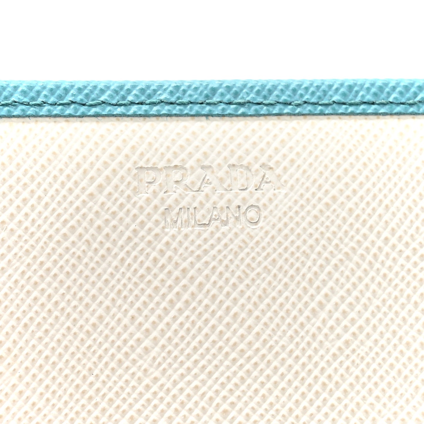 Saffiano Metal Continental Flap Wallet Turchese