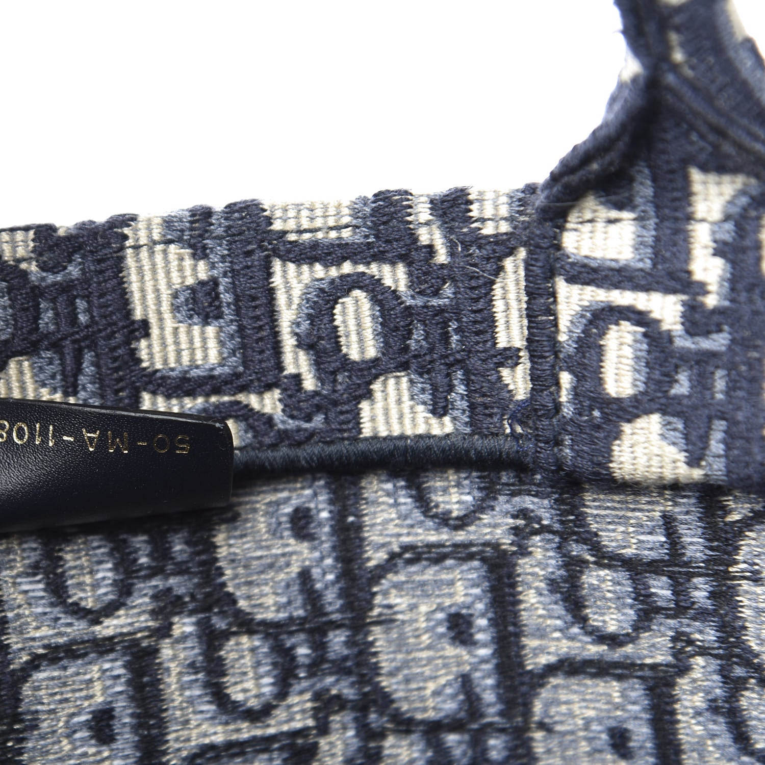 Christian Dior Oblique Book Tote Blue Multicolor 9 of 11