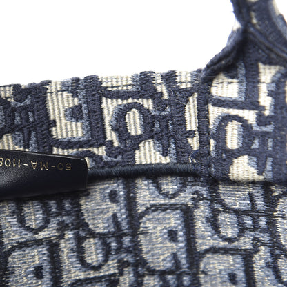 Christian Dior Oblique Book Tote Blue Multicolor 9 of 11