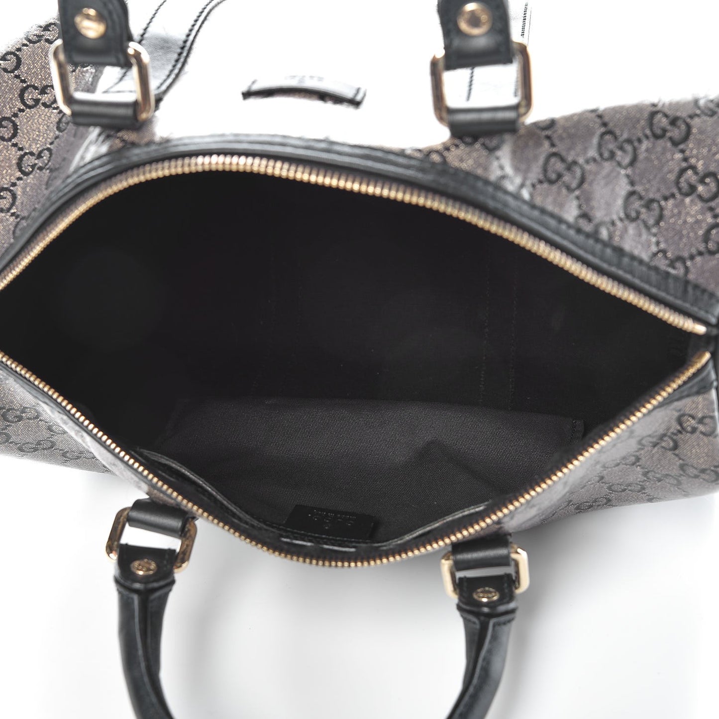 Crystal Monogram Medium Joy Boston Black
