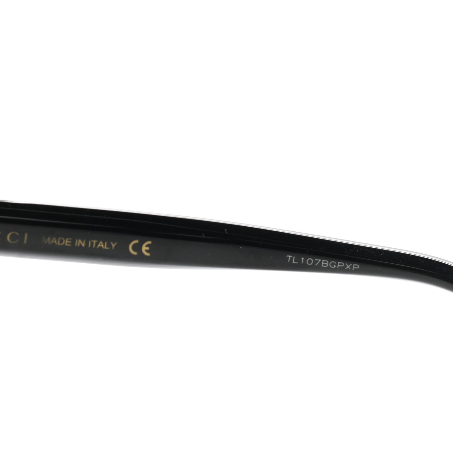 Round Frame Star Sunglasses GG0232SK Black