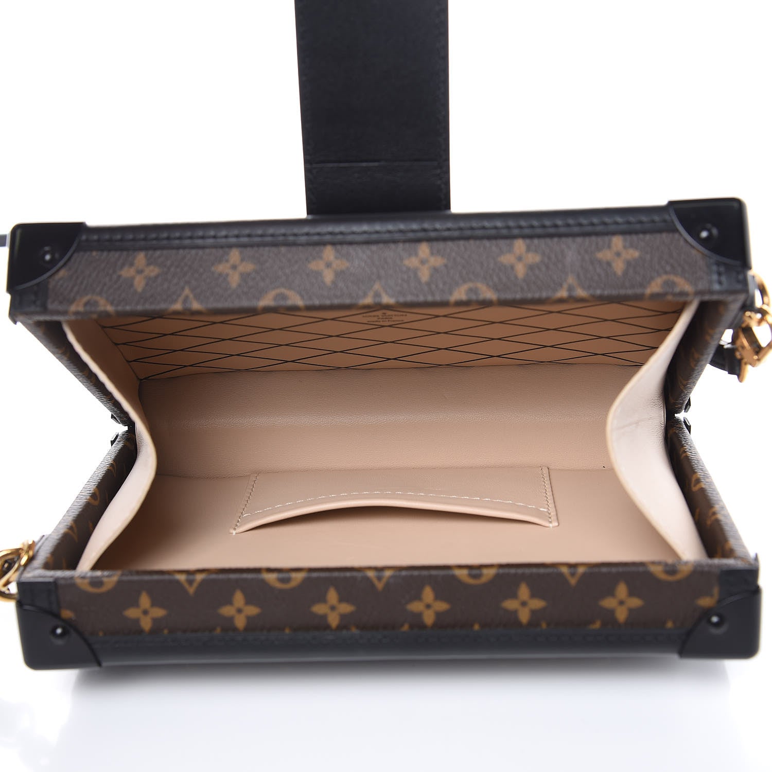 Louis Vuitton Monogram Petite Malle Black 5 of 13