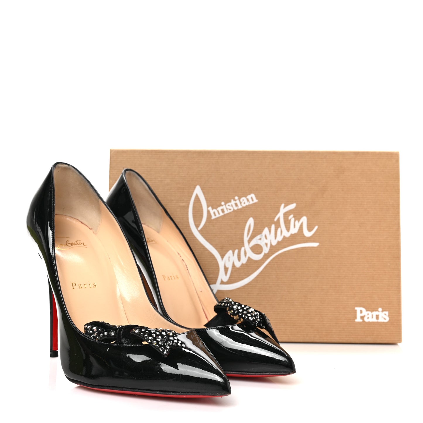 Velvet Madame Menule Bow 100 Pumps 38.5 Black