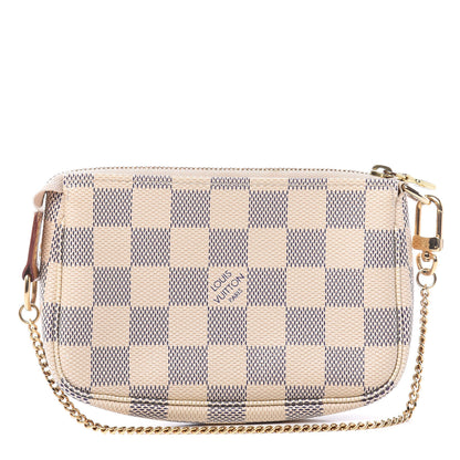 Louis Vuitton Damier Azur Mini Pochette Accessories 1 of 11