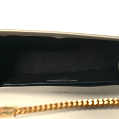 Saint Laurent Grain De Poudre Medium Monogram Kate Satchel Crema Soft 5 of 10