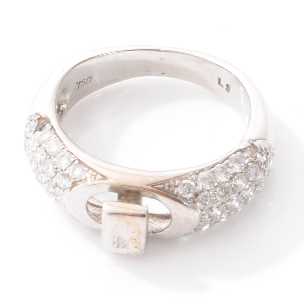 Harry Winston LORRAINE SCHWARTZ 18k Diamond Butterfly Pin Ring 5 4 of 5