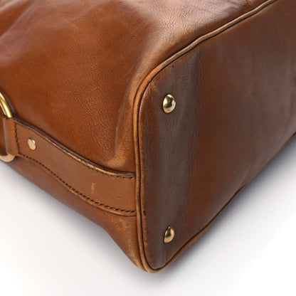 Saint Laurent Calfskin Oversized Muse Brown 8 of 13