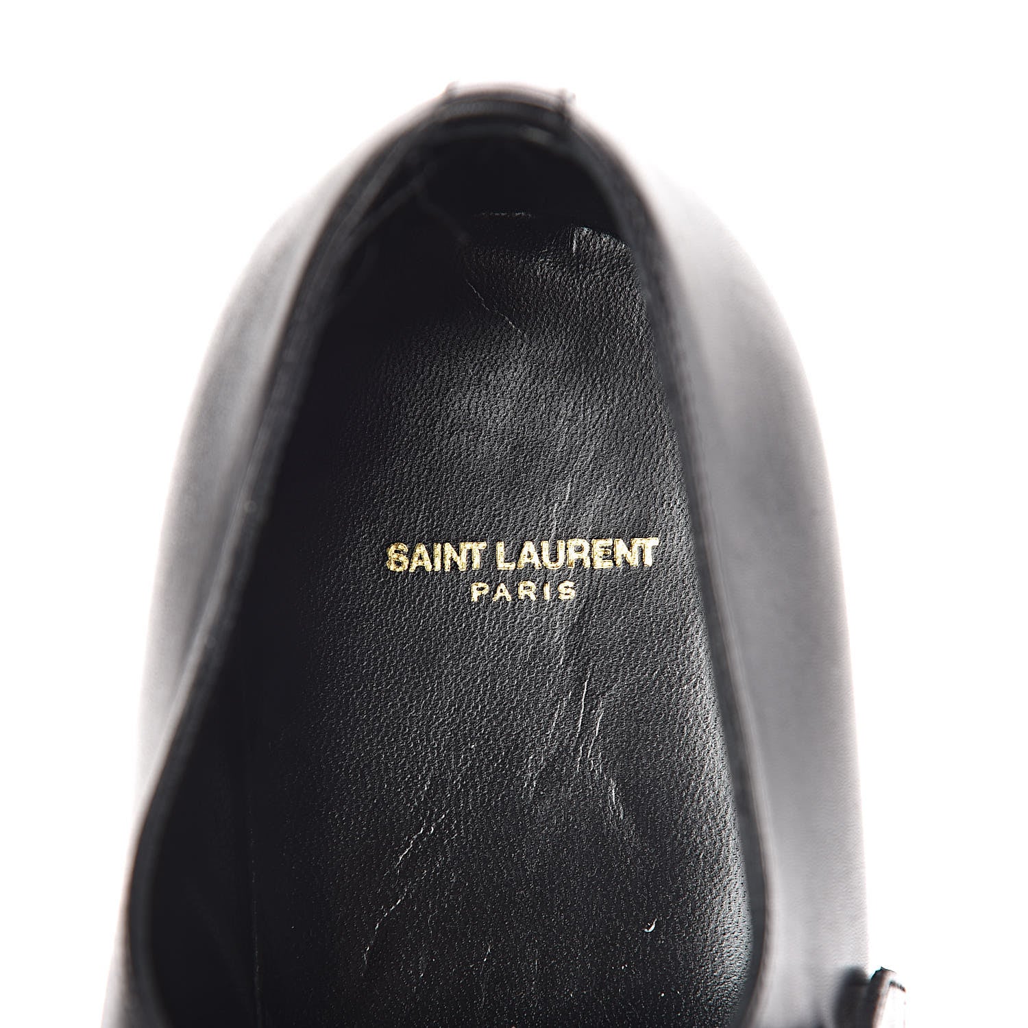 Saint Laurent Calfskin Mens Dylan 20 Monk Oxford 40 Black 8 of 10