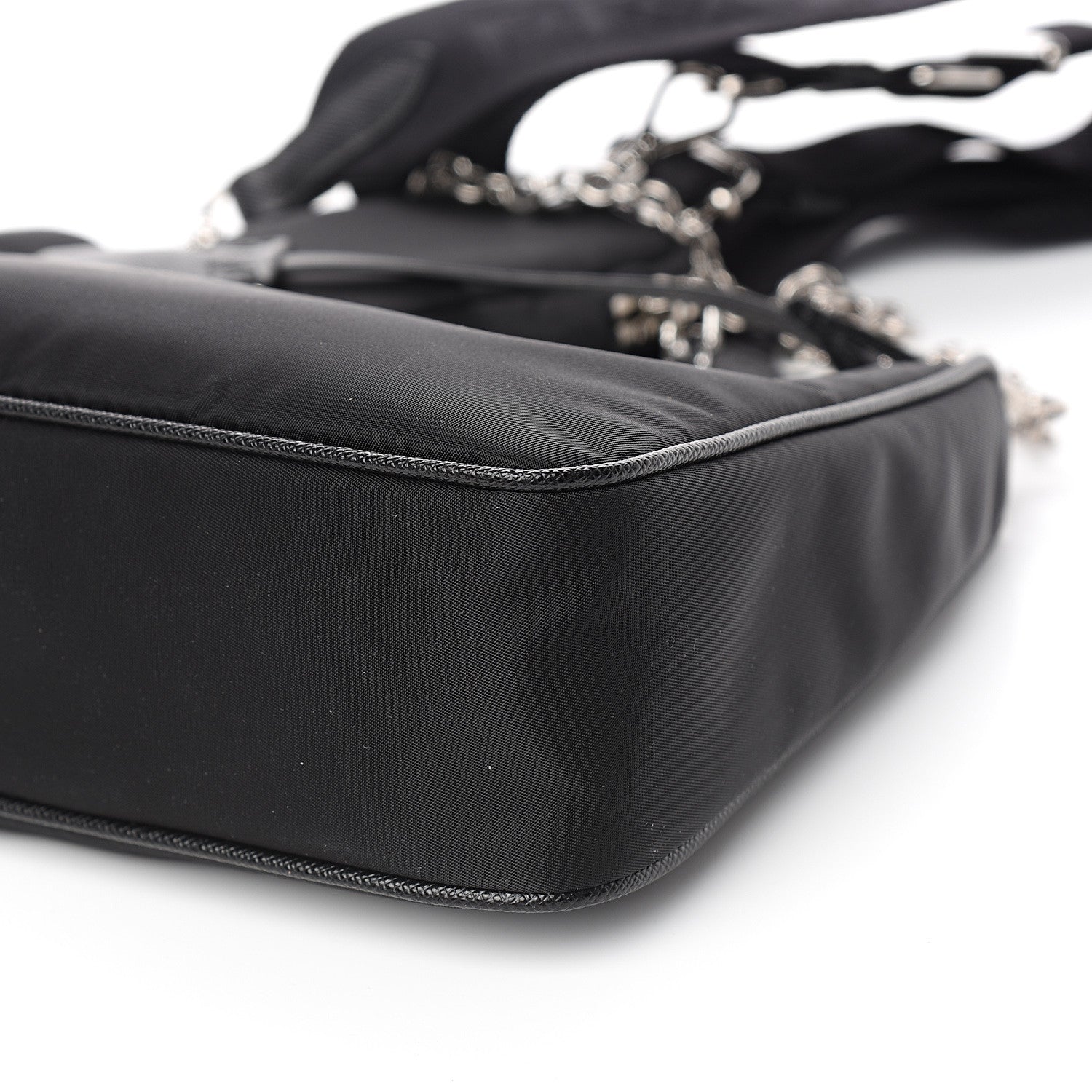 Prada Nylon Re-Edition 2005 Shoulder Bag Black 9 of 10