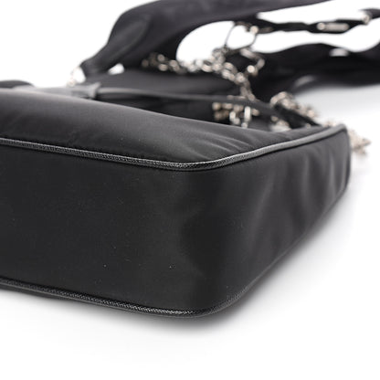 Prada Nylon Re-Edition 2005 Shoulder Bag Black 9 of 10