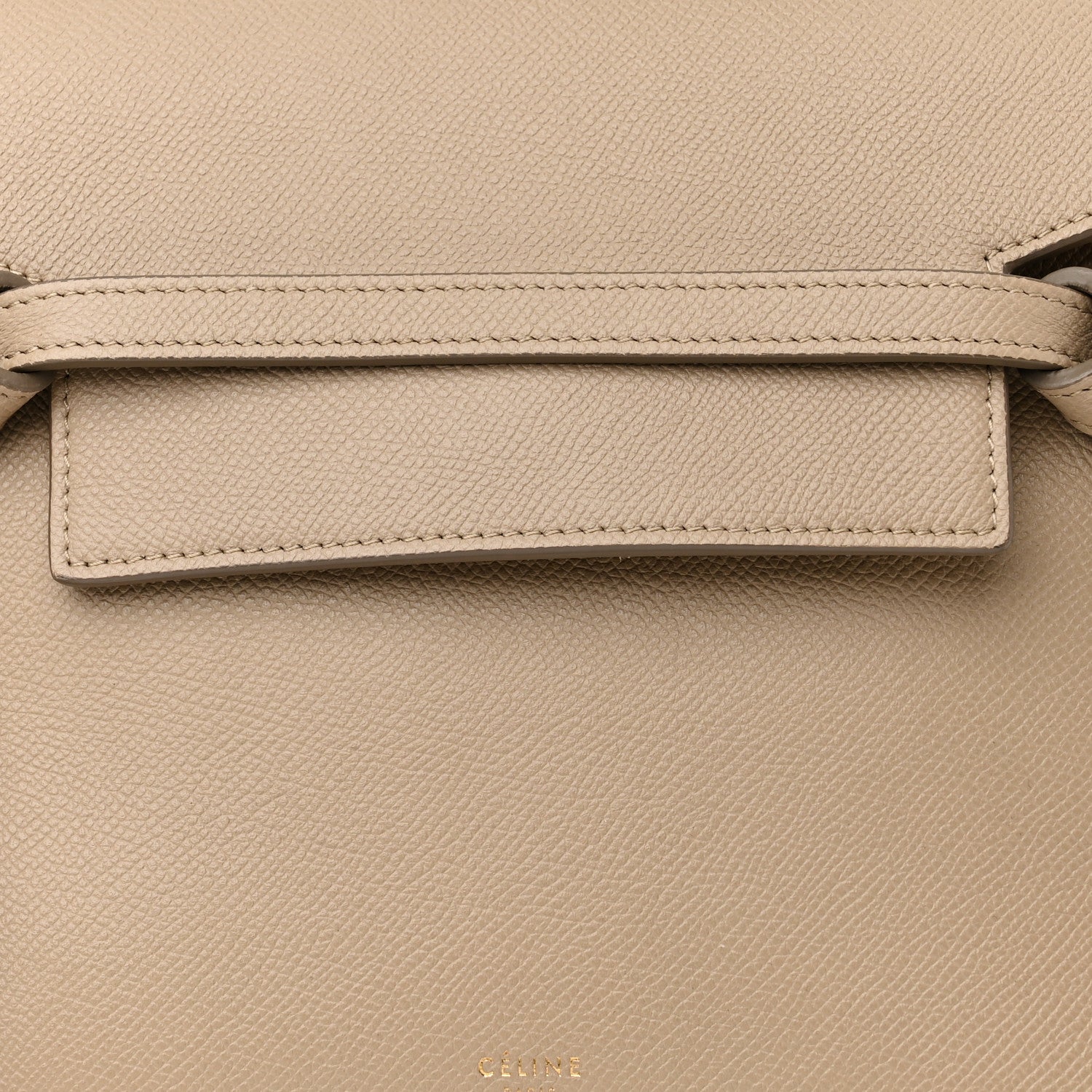 Celine Grained Calfskin Micro Belt Bag Light Taupe 9 of 13