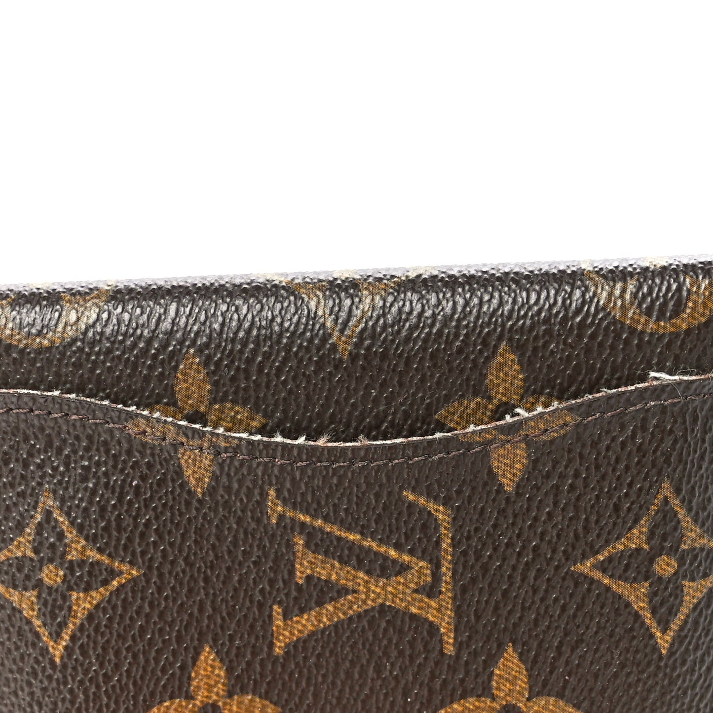 Monogram Pocket Organizer Card Holder