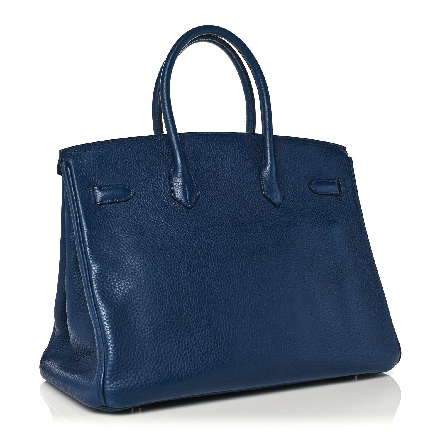 Hermes Taurillon Clemence Birkin 35 Bleu Brighton 2 of 10