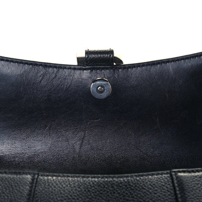 Balenciaga Grained Calfskin Hourglass Top Handle Bag XS Black 11 of 11