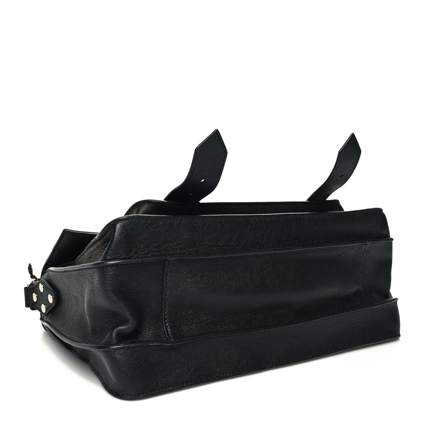 Lambskin Medium PS1 Satchel Black