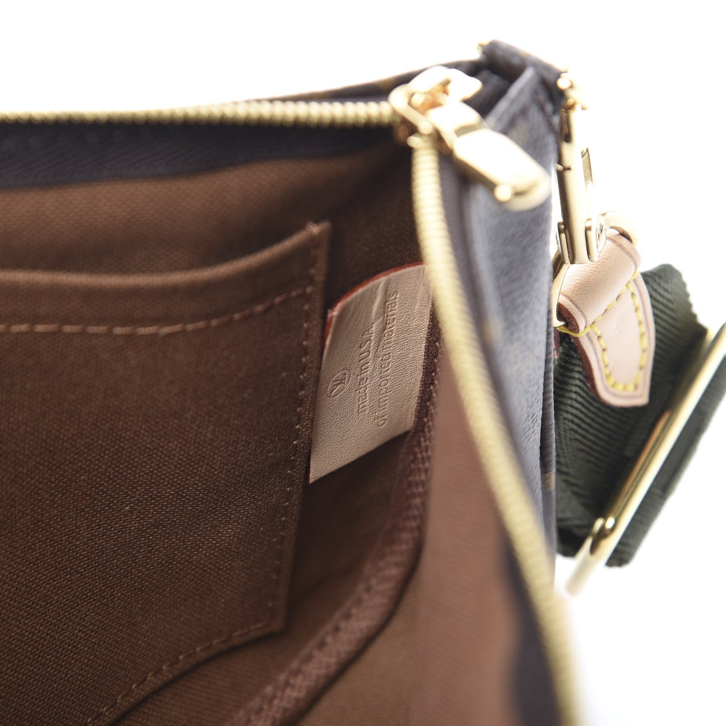 Monogram Multi Pochette Accessories Large Pochette Kaki