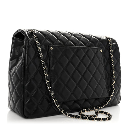 Chanel Caviar Quilted XXL Travel Flap Bag Black 3 of 10