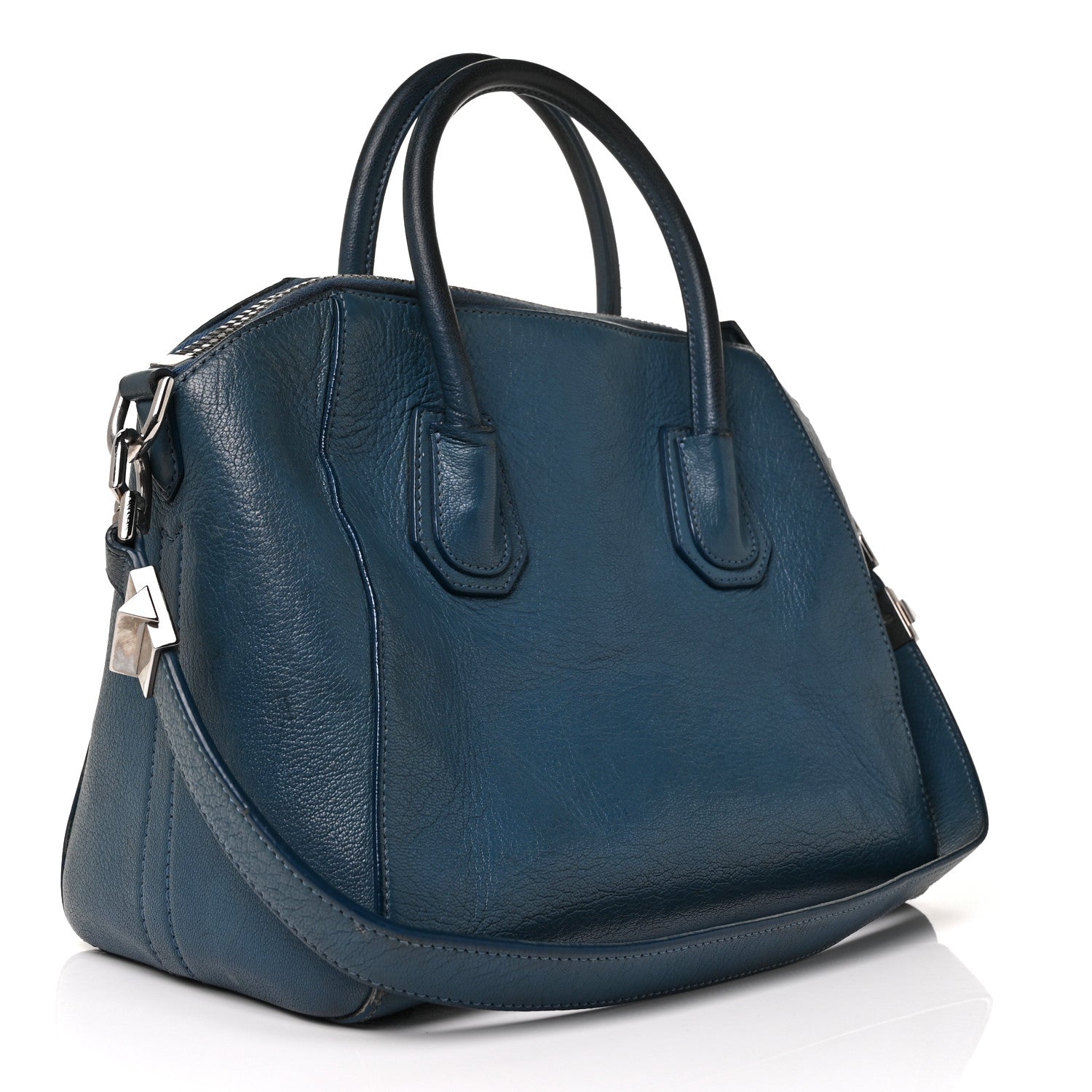 Givenchy Sugar Goatskin Small Antigona Ocean Blue 3 of 11