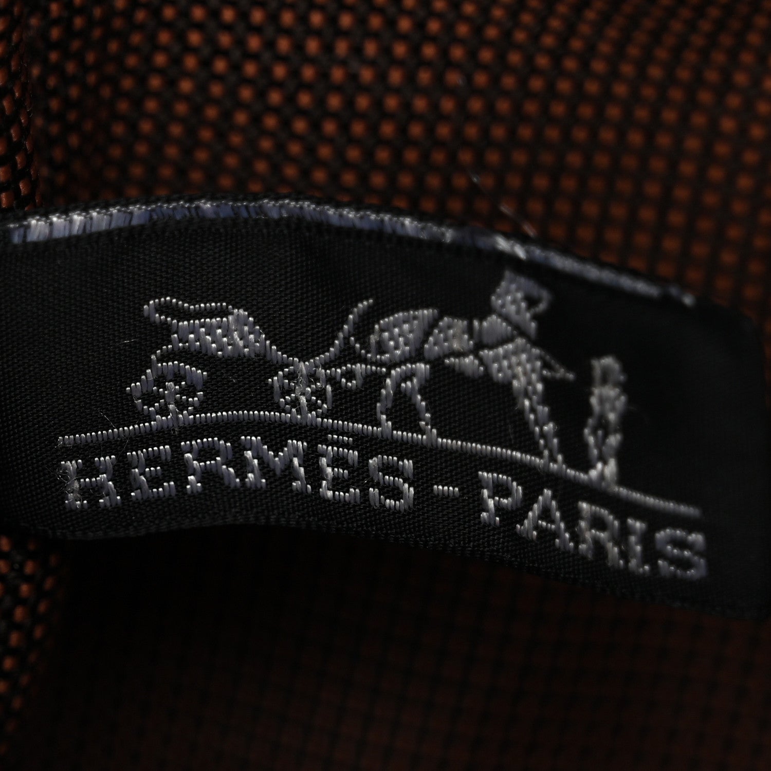 Hermes Canvas Herline Messenger Bag Brown 14 of 31