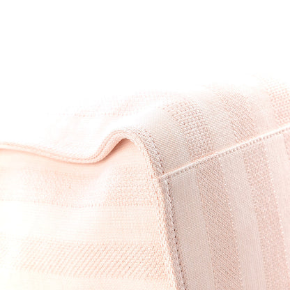 Chanel Mixed Fibers Calfskin Striped Medium Deauville Tote Light Pink 7 of 10