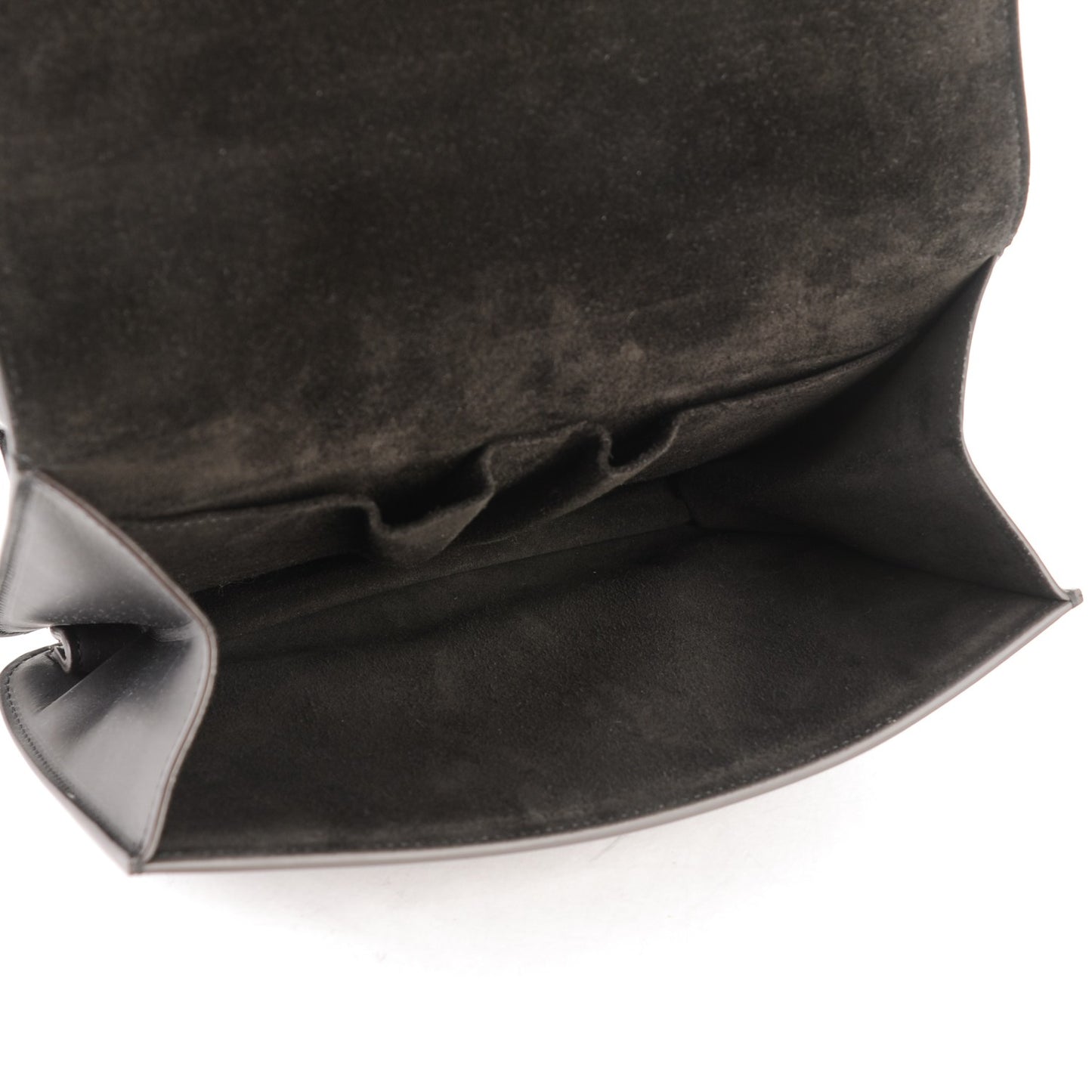 Natural Calfskin Medium Symmetrical Bag Black