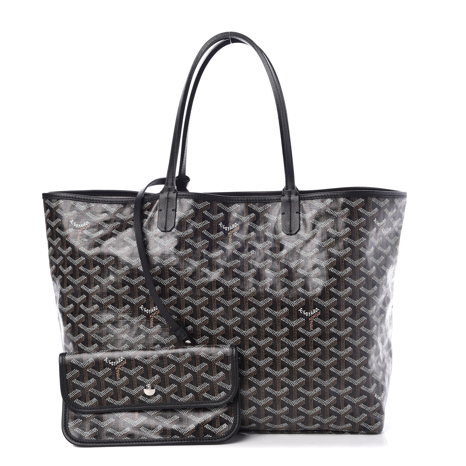 Goyard Goyardine Saint Louis PM Black 1 of 7