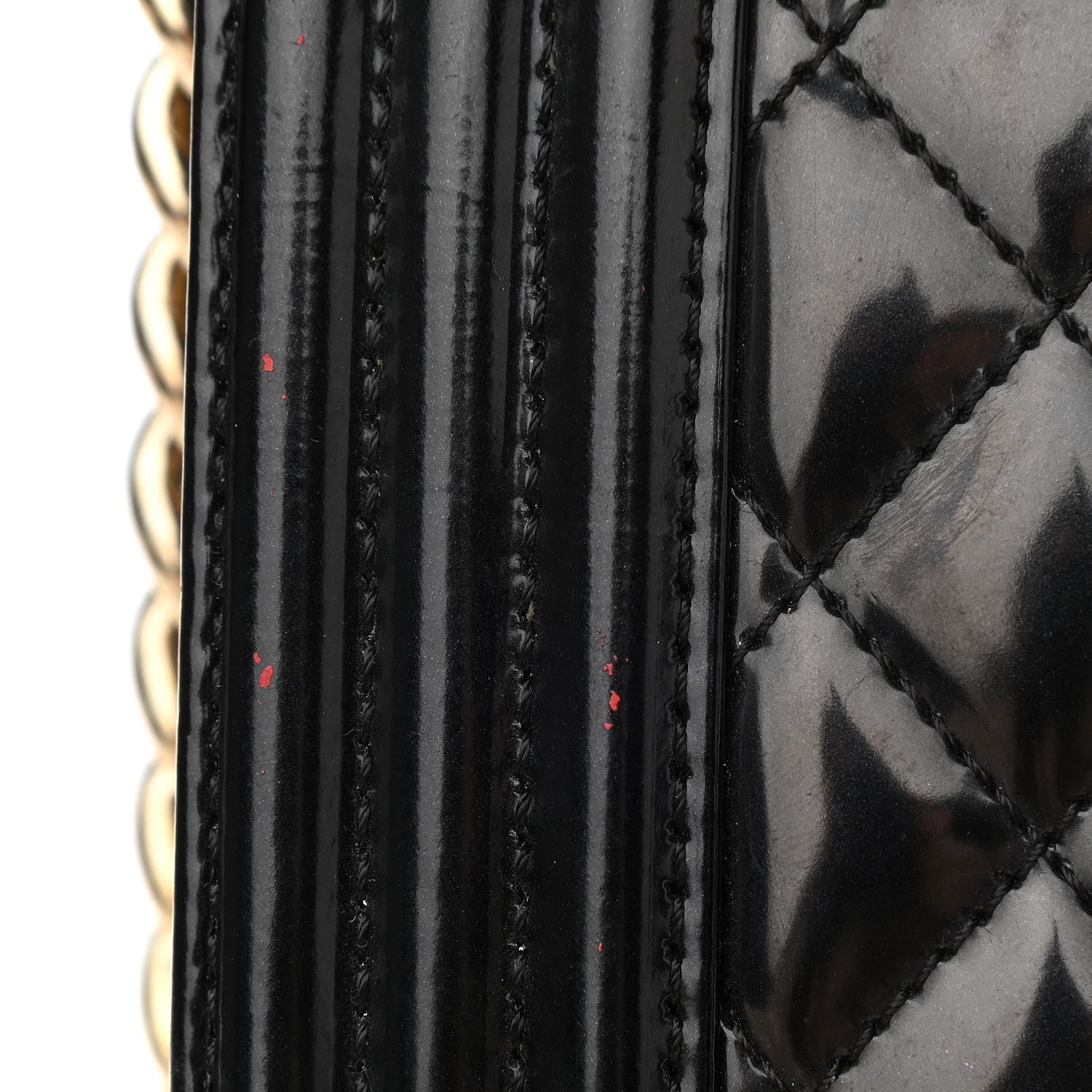 Chanel Iridescent Glazed Calfskin Quilted New Medium Boy Flap Black 13 of 13