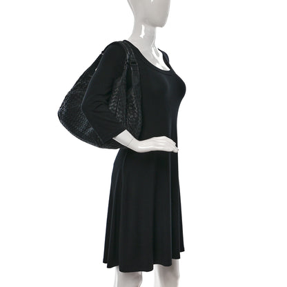 Bottega Veneta Nappa Intrecciato Large Campana Black 2 of 11