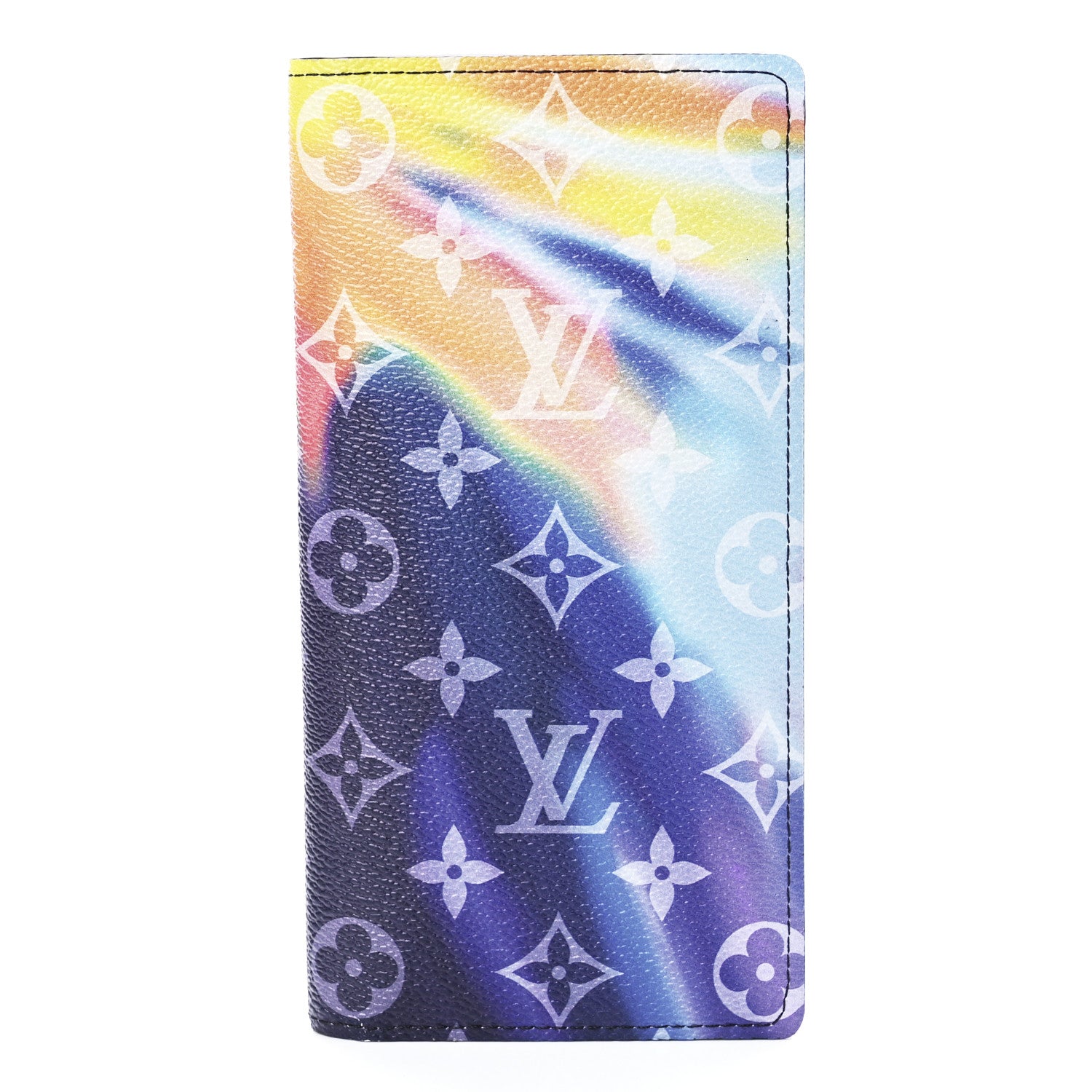 Louis Vuitton Monogram Sunset Brazza Wallet Multicolor 1 of 8