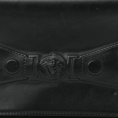 Versace Calfskin Tribute X Shoulder Bag Black 7 of 9