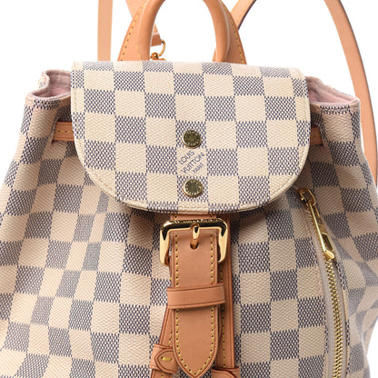 Louis Vuitton Damier Azur Sperone BB Backpack 6 of 11