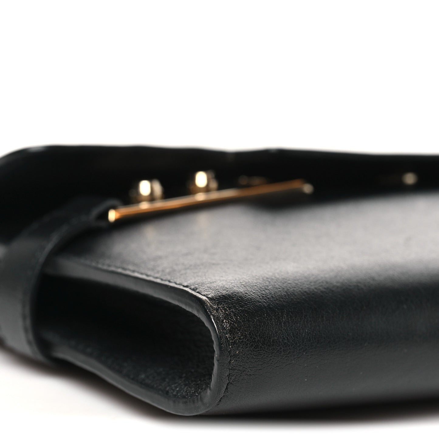 Calfskin Tempete Pochette Black