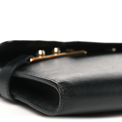 Delvaux Calfskin Tempete Pochette Black 9 of 10
