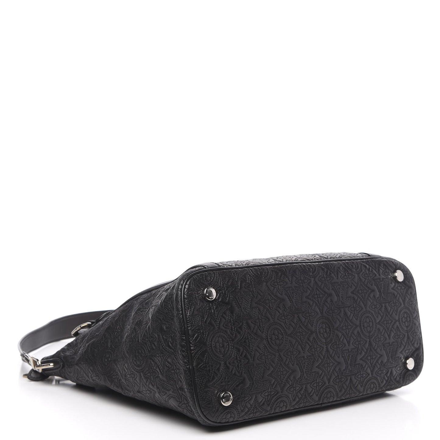Monogram Lambskin Antheia Ixia MM Black