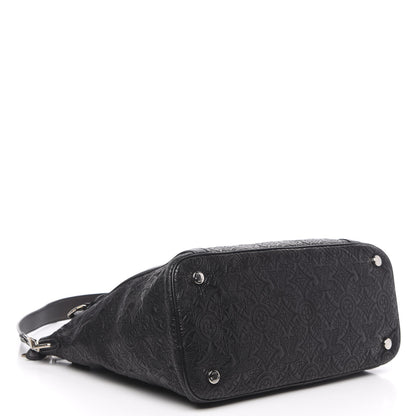 Louis Vuitton Monogram Lambskin Antheia Ixia MM Black 5 of 11