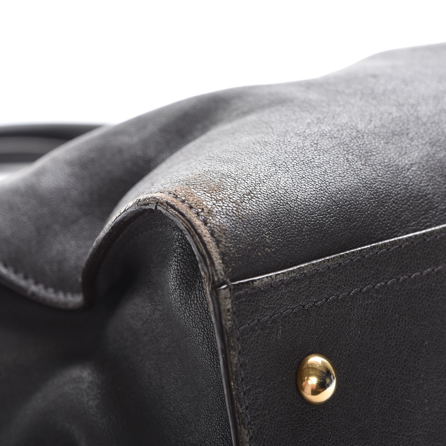 Saint Laurent Sheepskin Medium Cabas ChYc Light Seppia 8 of 11
