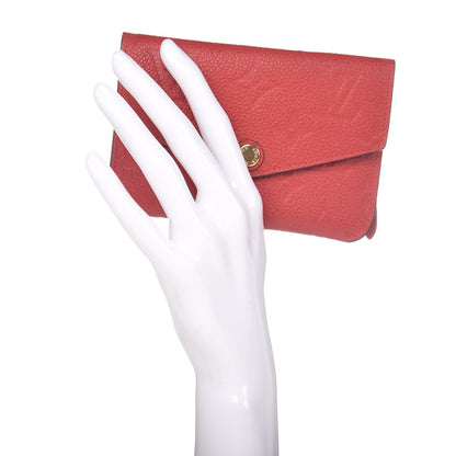 Louis Vuitton Empreinte Key Pouch Cherry 2 of 8