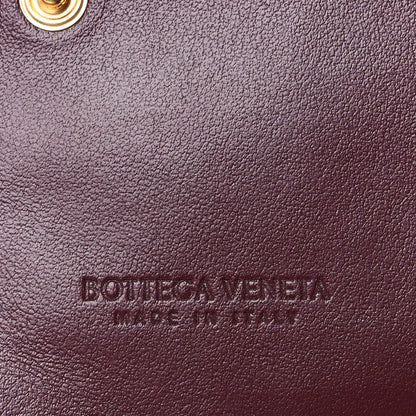 Bottega Veneta Nappa Intrecciato Small Bi-Fold Zip Wallet Barolo 8 of 9