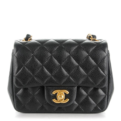 Chanel Caviar Quilted Mini Square Flap Black 1 of 8