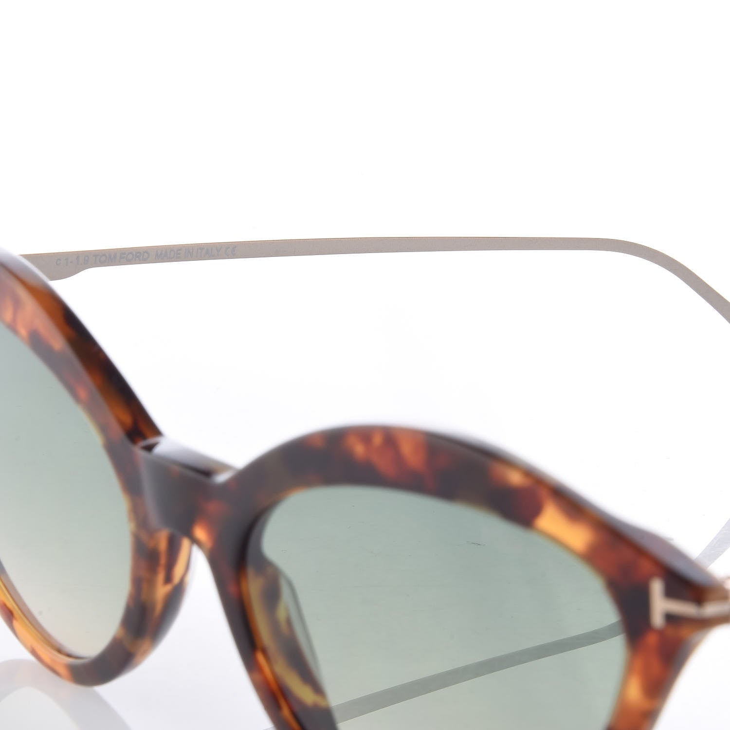 Tom Ford Chloe Sunglasses TF663 Light Havana 7 of 7