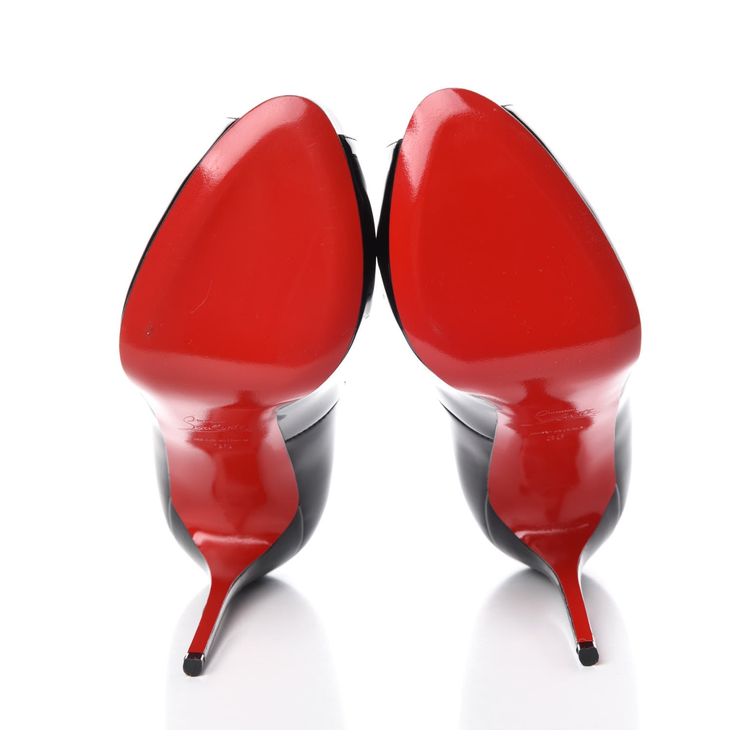 Christian Louboutin Patent New Very Prive 120 Pumps 36 Black 5 of 9