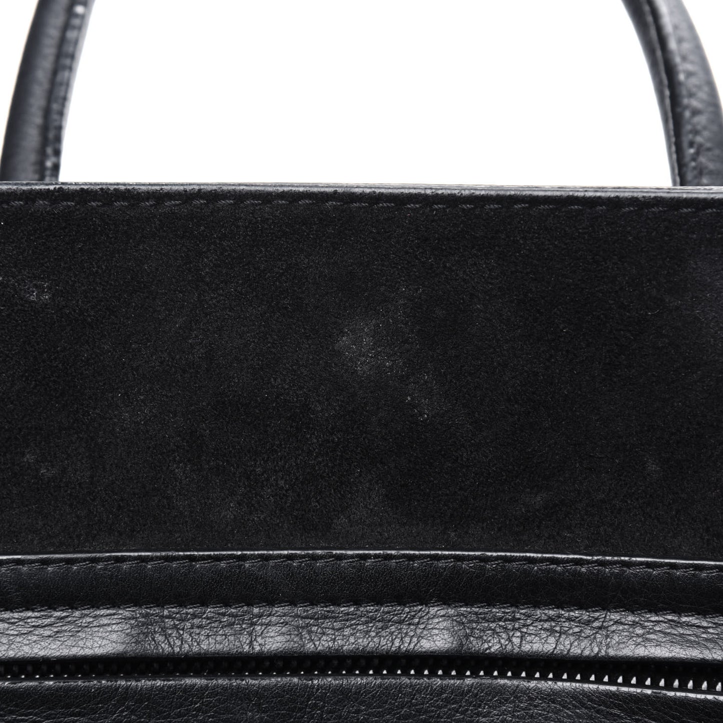 Supple Calfskin Medium Phantom Luggage Black
