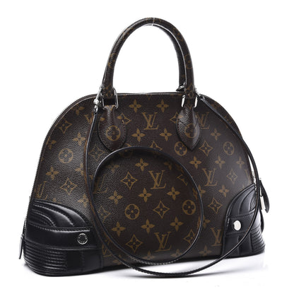 Louis Vuitton Shiny Monogram Alma PM Black 2 of 9