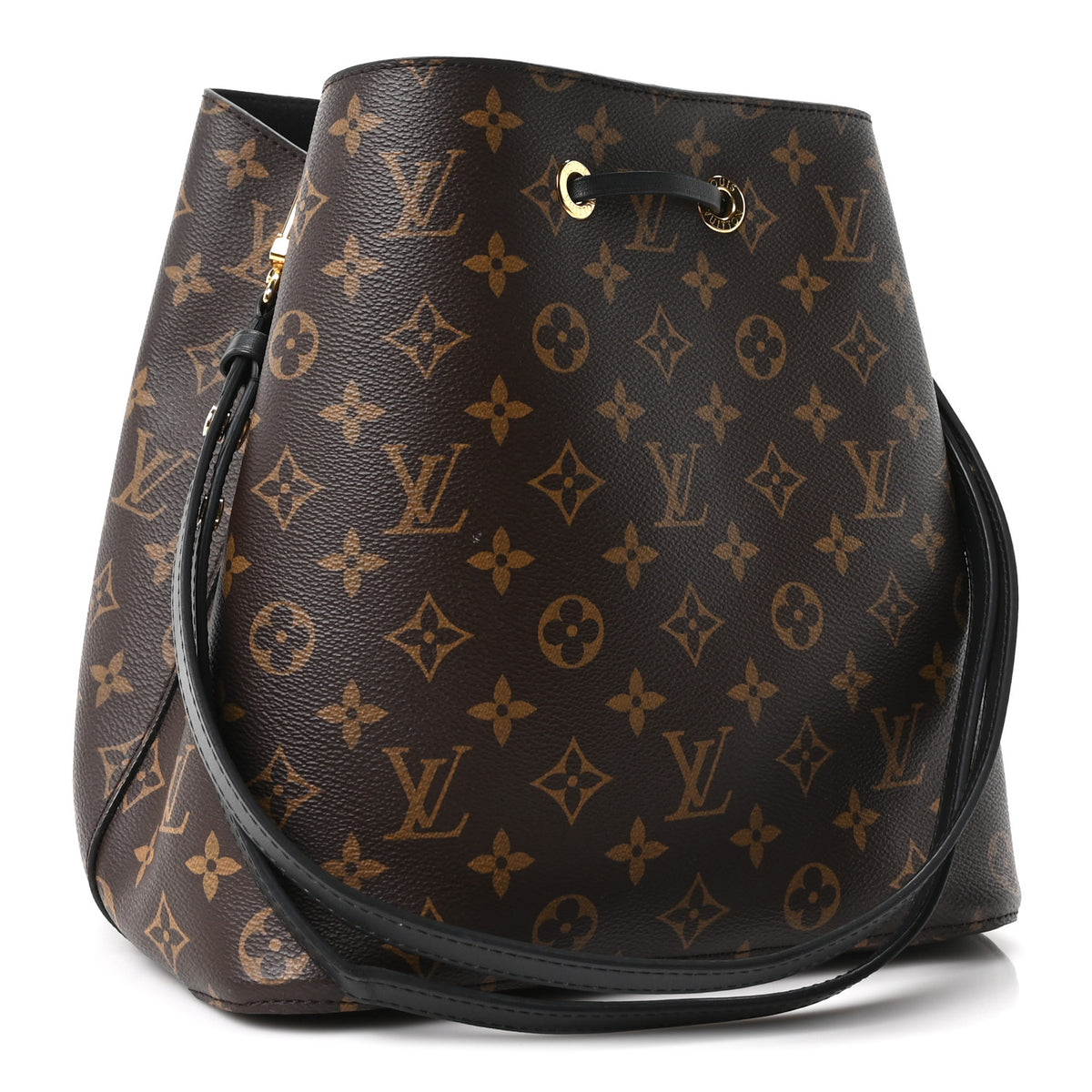 Louis Vuitton Monogram Neonoe MM Black 3 of 10