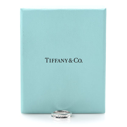 Tiffany Sterling Silver Narrow 1837 Band Ring 46 3.75 6 of 6