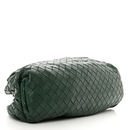 Bottega Veneta BOTTEGA VENETA Nappa Maxi Intrecciato The Pouch Oversized Clutch Raintree 4 of 9