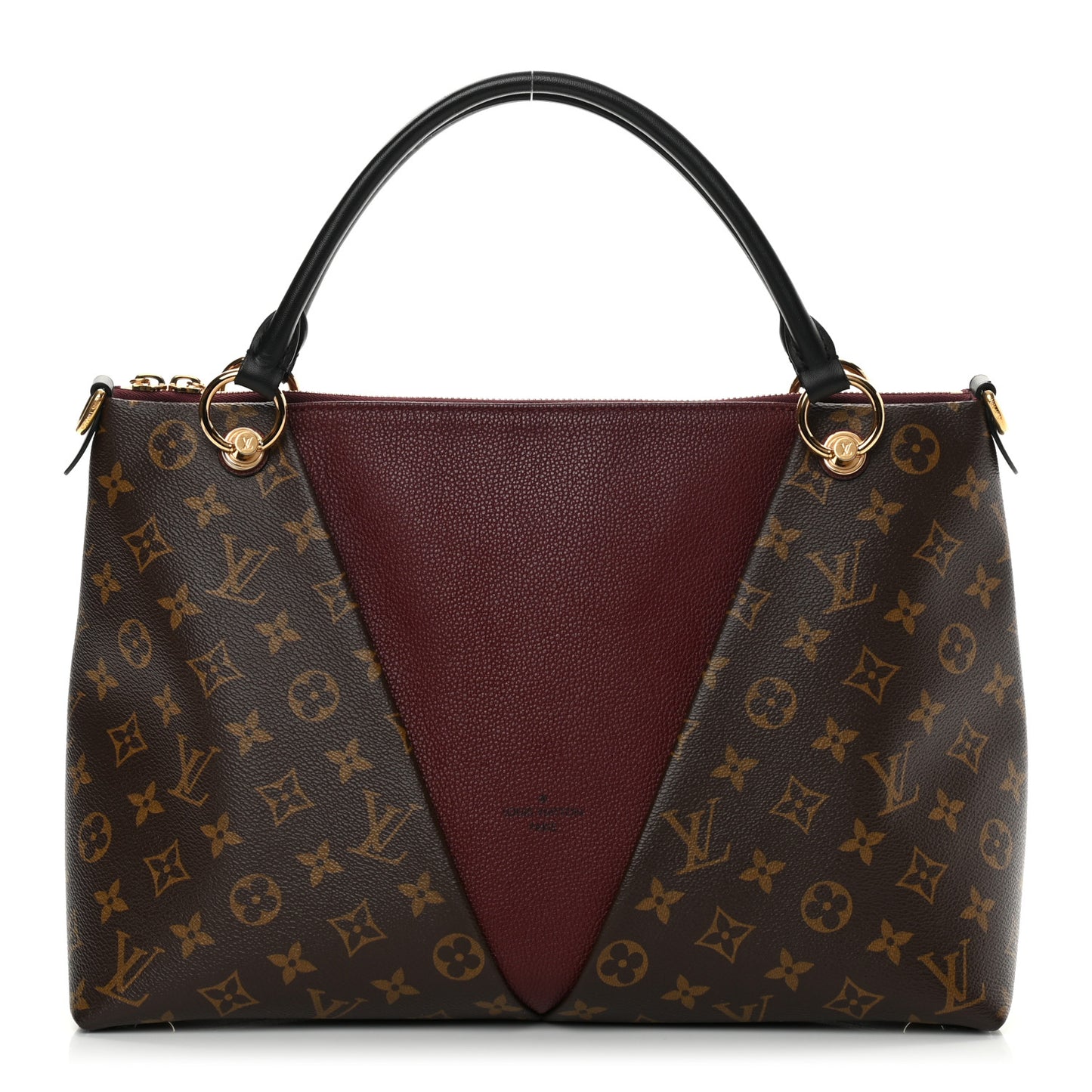 Monogram V Tote MM Bordeaux