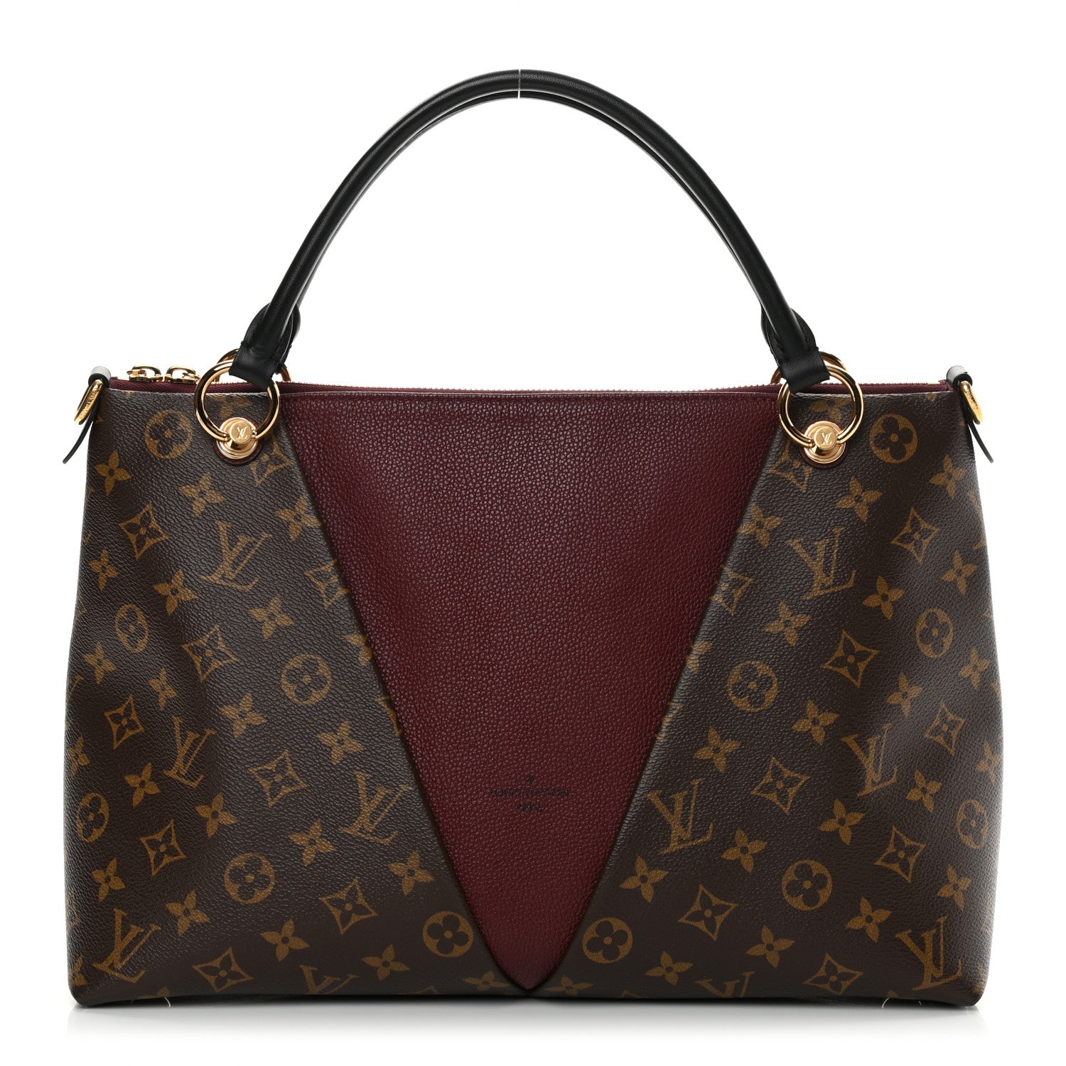 Louis Vuitton Monogram V Tote MM Bordeaux 1 of 11