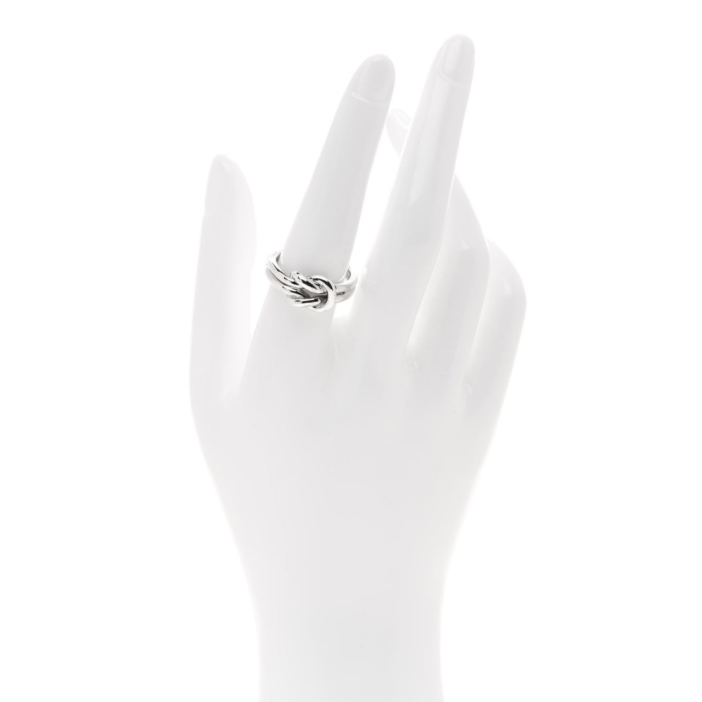 Sterling Silver Knot Ring 57 8