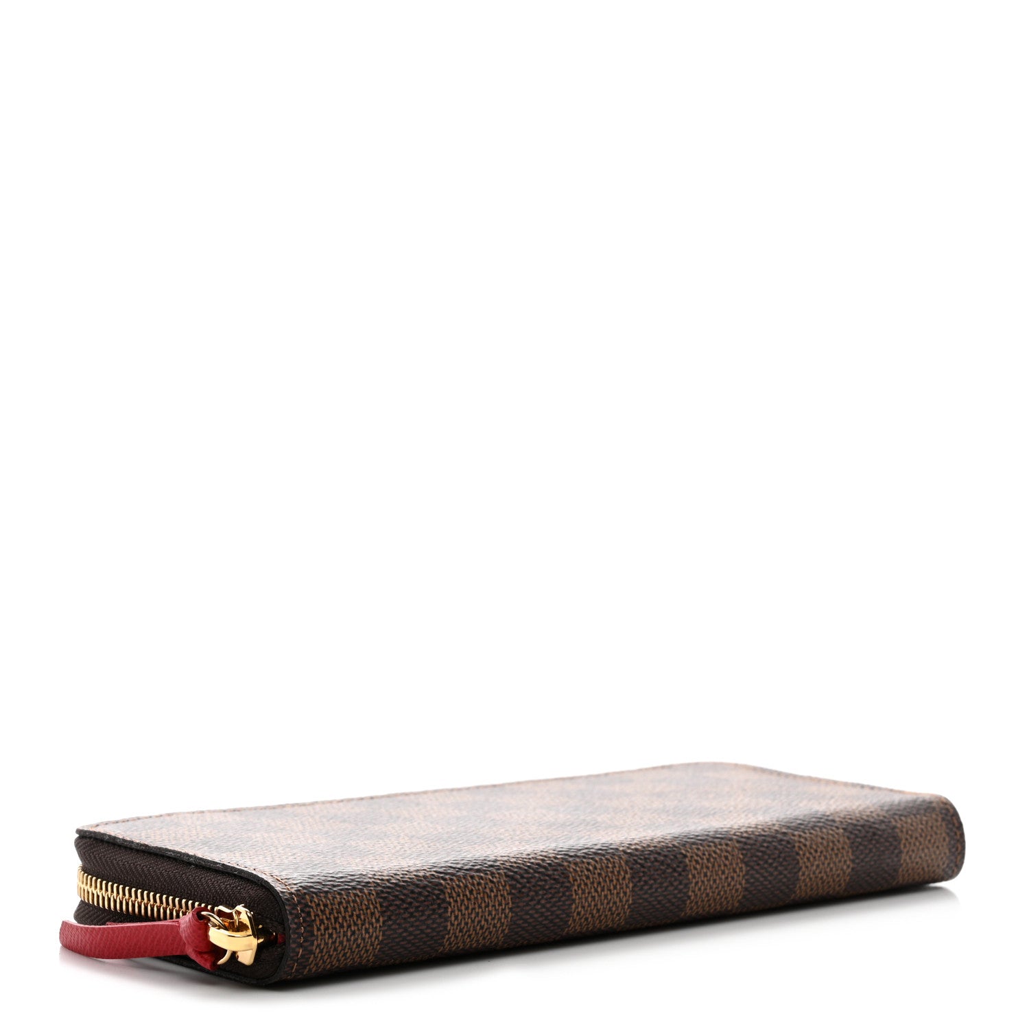Louis Vuitton Damier Ebene Clemence Wallet Cherry 4 of 8